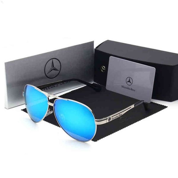 

sunglasses men's large frame pilot and wo driving mirrors colorful polarizers 737 ckzq, White;black