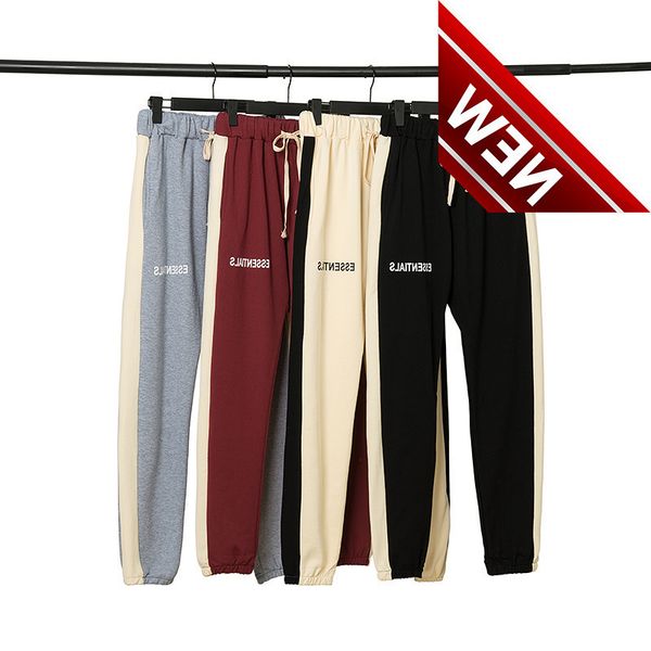 

50% off discount chaopai fog multi thread ess california limited pants meichaogao street side strip teenagers, White;black