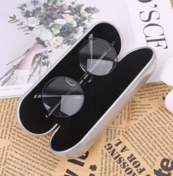 

wholesales drop ship ok large retro aluminum handmade sunglasses case european customized men's glasses box