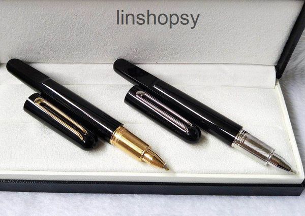 

giftpen magnetic shut down cap rollerball pen luxury black resin stationery office supplies writing smooth roller ball pens