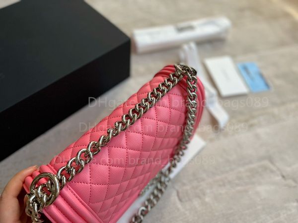 2022 Più nuovo colore caviale borse da donna classiche donne designer moda borsa di lusso nastro hardware oro Grace Totes caviale all'ingrosso borsa a tracolla CrossBody