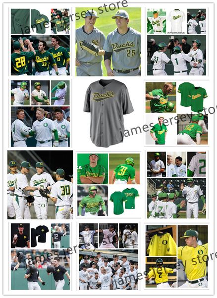 

2022 ncaa custom oregon ducks uo college stitched college baseball jersey dylan sabia 12 matt dallas 47 tom my brandenburg 33 jacob hughes20, Black
