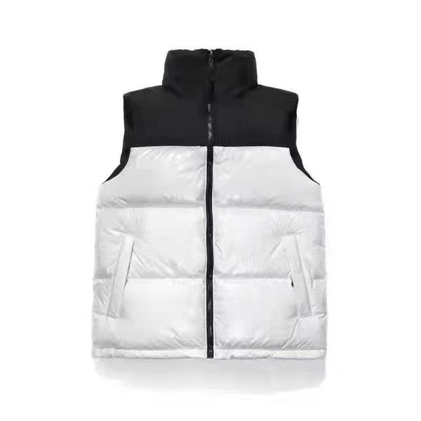 

designer vests down jacket vest keep warm mens stylist winter jacket men and women thicken 11, Black;white