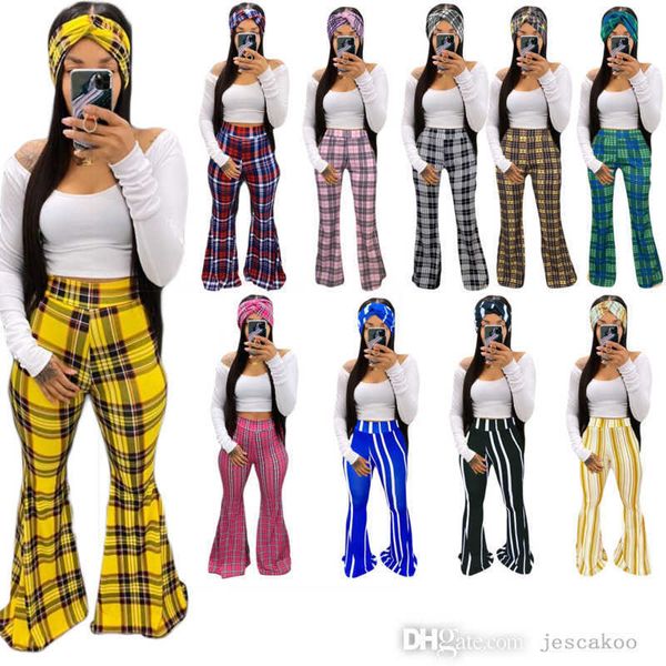 Streetwear Plaid Print Jogger Hosen Für Frauen 2022 Mode Kleidung Damen Legging Workout Kleidung Ausgestelltes Capris