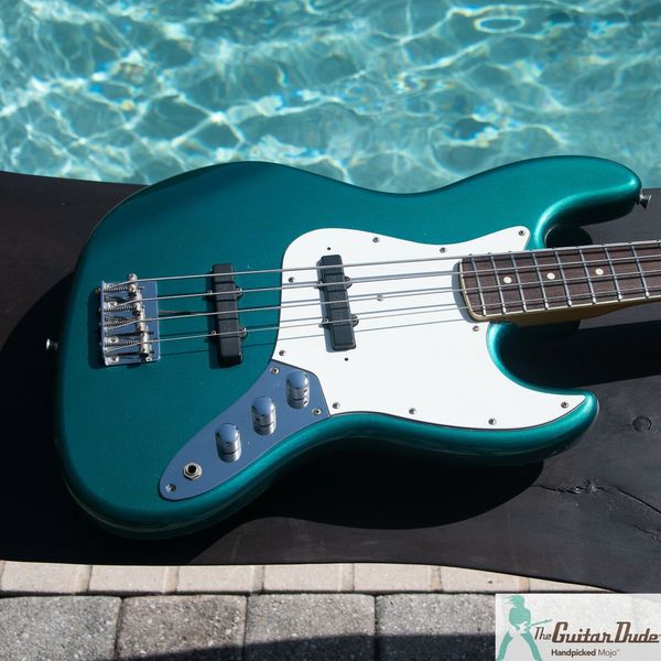 

62 jazz bass reissue - jb62 - ocean turquoise - mhs electric guitar