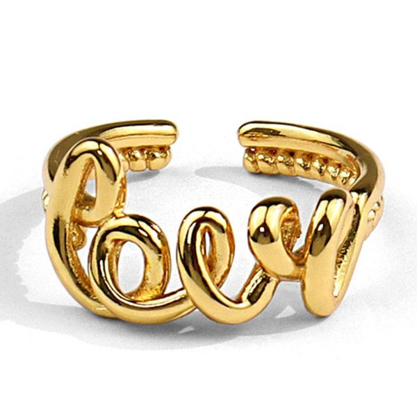 

forever love rings for women,ring,gold endless love word silver ring