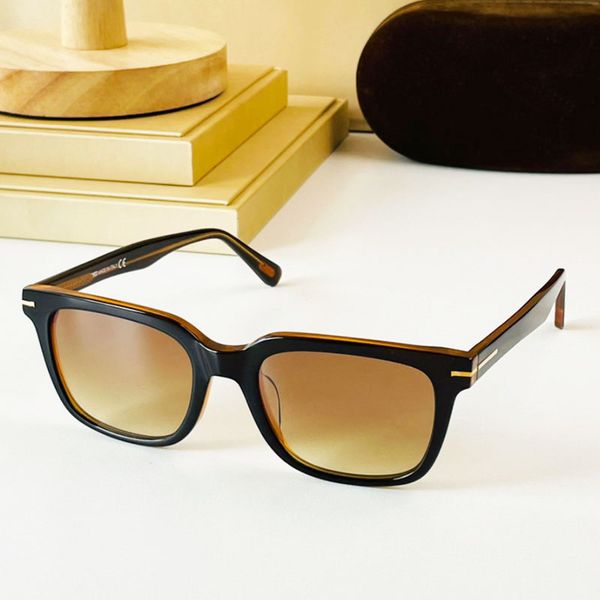 

sunglasses for women ft5304 luxury brand classic mens glasses casual sports uv protection retro full frame fashion designer sunglasses origi, White;black