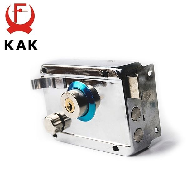 KAK-9331 EXTERIOR FERRA BLOCKS SECREFEITO ANTI-ROUTO BLOCK Múltiplo de seguros Lock Wood Gate Lock for Furniture Hardware 201013