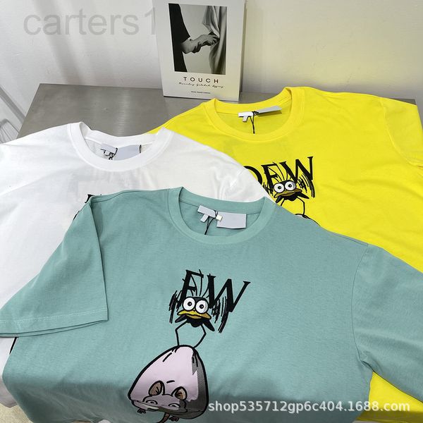 

women's t-shirt designer [correct version]2022 early spring loe luojia animation cartoon chihiro men's and women's printed t-, White