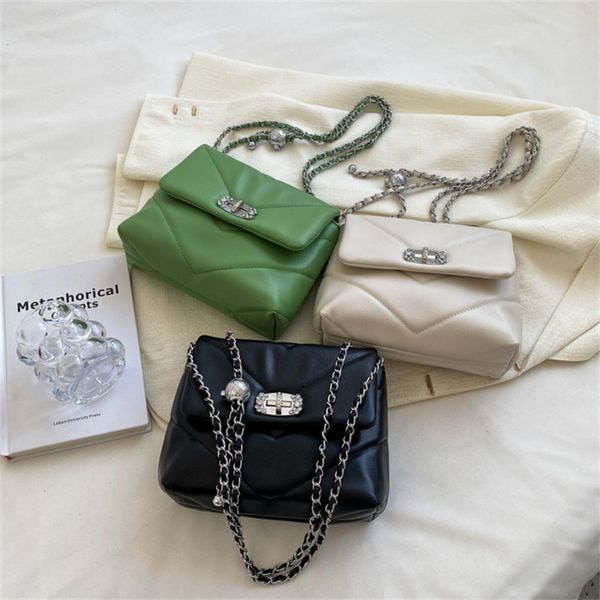 

2022 popular cross-border cross-body bag women's bag new korean fashion high sense versatile retro single shoulder small square bags