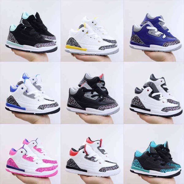 

boys black cement 3s katrina red pink blue yellow kids shoes for sale gs sneakers basketball shoes store outlet us11c-us3y