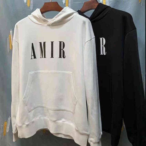 

fashion oversized o-neck men sweatshirt casual letter print hoodies t-shirt long sleeve breathable hoodie, Black