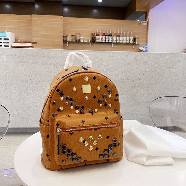 

backpack designer fashion upgraded shoulder bag willow nail handbag original hardware leather high-capacity zipper backpacks
