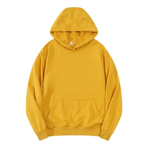 

no logo no pattern men's hoodies sweatshirts pullovers brand luxury sportswear sweatshirt loose fashion tracksuit leisure jacket zx0145, Black