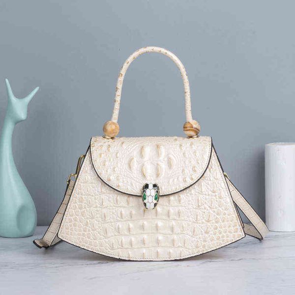 

designers bags bag women's bag new leather snakehead hand single shoulder layer cowhide shell