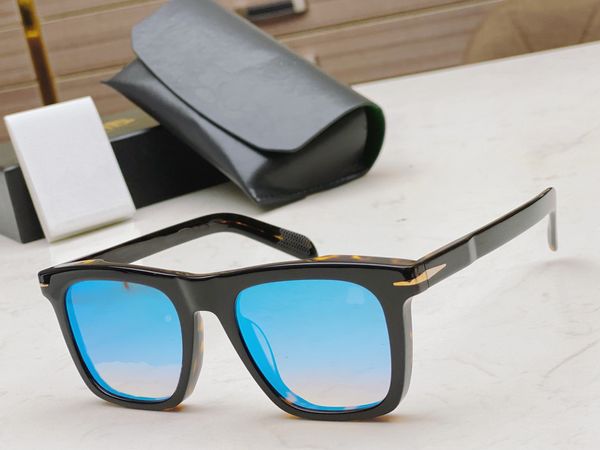 

2022 blue lens colorful polarized sunglasses trendy fashion glasses aluminum magnesium feet european and american men's sunglasses, White;black