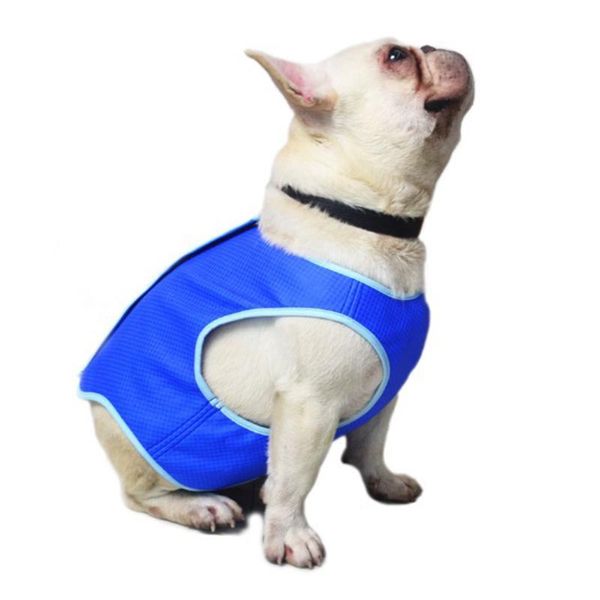 Hundebekleidung S-XL Haustier Kühlweste Coole ärmellose Jacke Mantel für Welpen Katze Bequeme Westen Haustiere KleidungHund