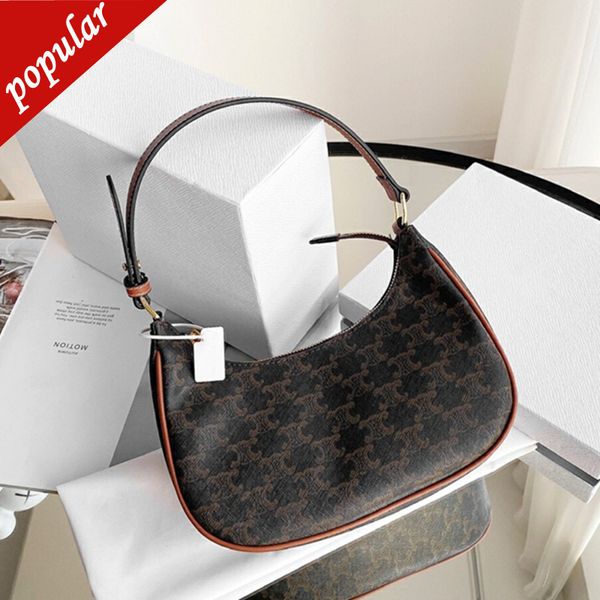 

online designer brand bags crossbody tote kong counter triumphal leather old flower underarm 2022 new