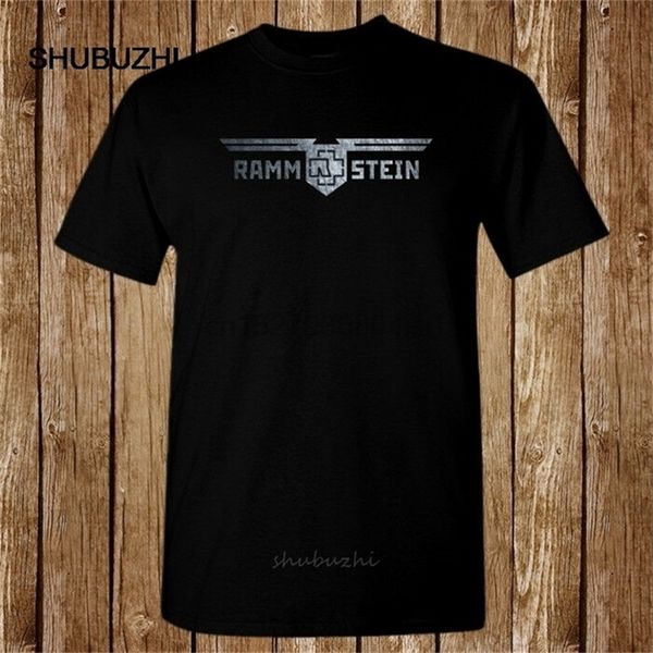 Ramstein Alemanha Metal Band T-shirt Tamanho S-5XL Algodão Tshirt Homens Verão Moda T-shirt Euro 220325