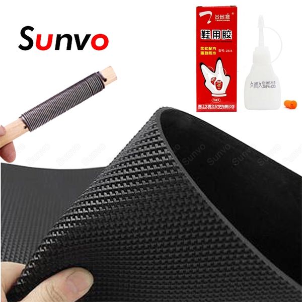 

3pcs rubber shoe soles kit for repair tool anti slip outsoles patch 1 glue 1 file knife accessories set 220621, White;pink