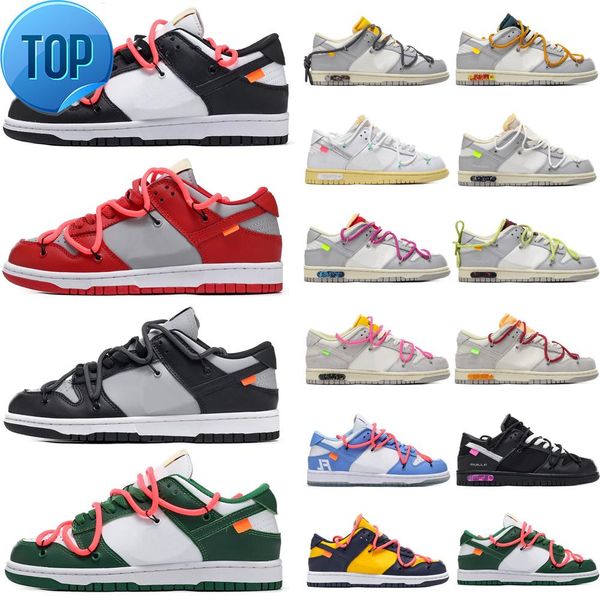 

2022 white x running shoes mens womens triple black grey blue green series cut classic all -match sports shoe eur 36 -45