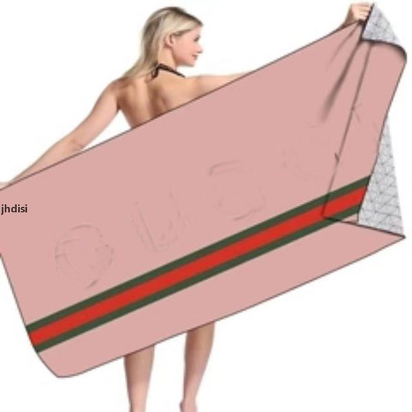 

summer classic letters beach towel comfortable sports bath towels vintage printed design bathtowels for adults kids q