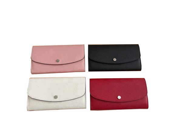 

hihg luxurys designers wallet bags womans fashion classic monograms flip wallets multi pochette felicie purse with box dust bag, Red;black