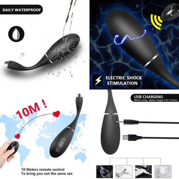 NXY vibratori presa USB uovo vibrante telecomando giocattolo del sesso amore esercizio palla cono vaginale massaggio Gspot macchina per masturbazione 220427