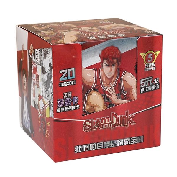 

slam dunk card hanamichi sakuragi rukawa kaede akagi takenori miyagi ryota kids toys girl boy collection christmas gift 220713