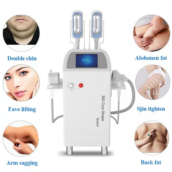 

2022 non vacuum shock cryo slimming machine rf skin tightening fat ing