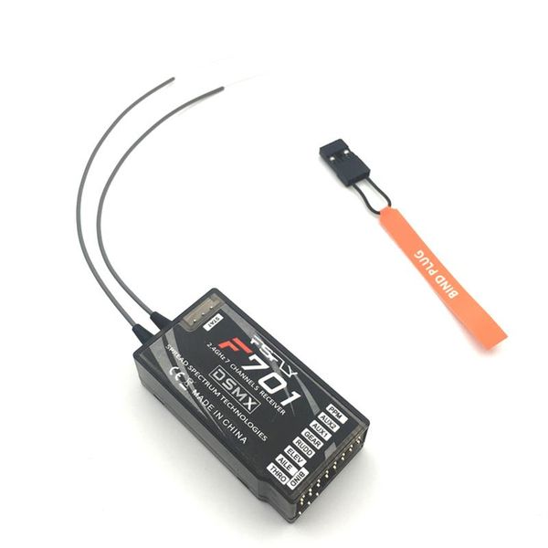 

f701 7ch receiver digital spread modulation ds-m2 and ds-mx for rc helicopter quadcopter replace ar7000 220y