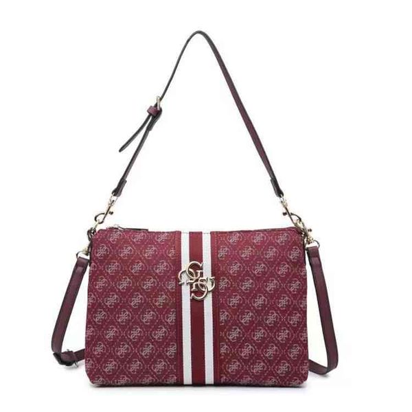 

new simple designer luxury leather bag female classic retro handbag
