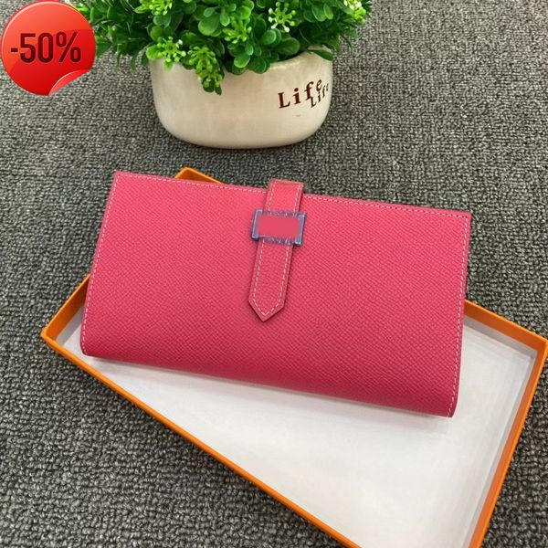 

the factory directly the factory directly h home drawstring long suit clip women's head palm leather classic wallet