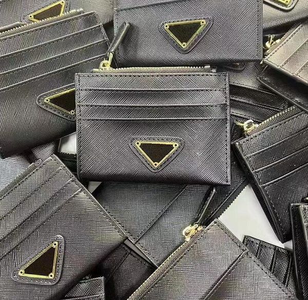 

classic men women credit card holder fashion leather mini small slim bank wallet without box and dust bag, Brown;gray