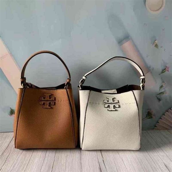 

20% off 2022 new trendy handbags niuhuo simple leisure skin pure color bucket cross carrying bag7pj2 women luxurys handbag