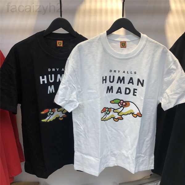 

men's t-shirts designer 2022 correct version of human made dryalls flying duck 240g heavy slub cotton 1; 1 short sleeve t-shirt c2ve, White;black