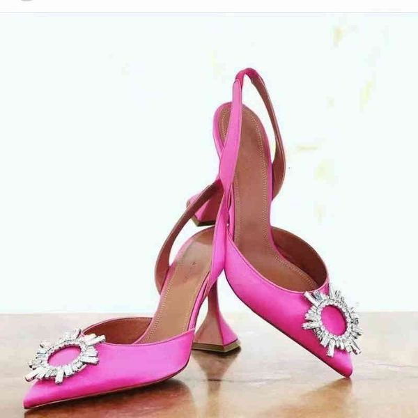 

sandals sunflower high-heeled sandals women's spring and summer baotou wine cup heel fashion shoes sandal, Black