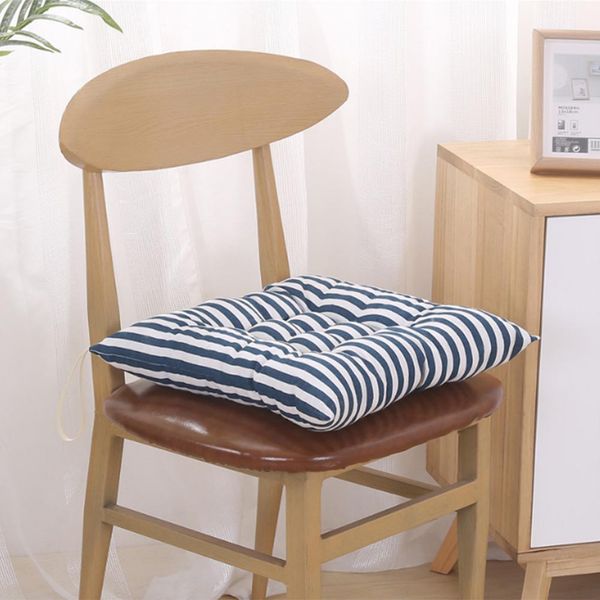 

stripe sofa chair cushions car seat pad non-slip home office chair cushion