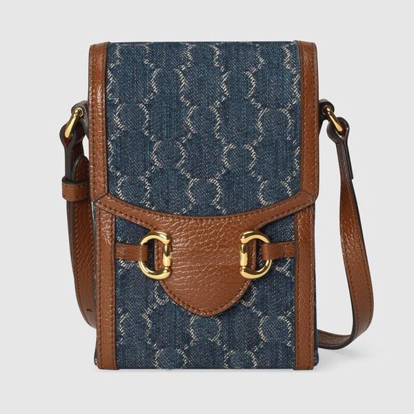 

hh 1955 mini phone bag woman shoulder bags genuine leather crossbody bagss lady canvas purse fashion messenger handbag designers 625615 17cm
