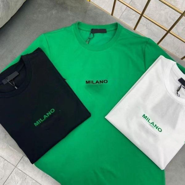 

green man t shirts designer mens summer short with letters men tees casual shirt asian size s-4xl, White;black