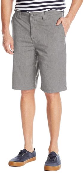 

men's 22 inch outseam classic walk short o8s1#, White;black