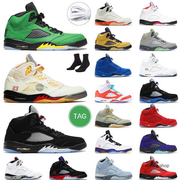 

5s island green bean 5 retro men basketball shoes stealth 2 prfc anthracite jumpman 5 muslin mens sport trainer sneakers