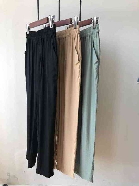 

women's shorts single day silk harlan pants spring and summer style, White;black