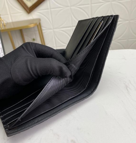 

designer letter embossed wallet luxury brand multi-card position men long clutch bags fashion women short coin purses storage wallet card ho, Red;black