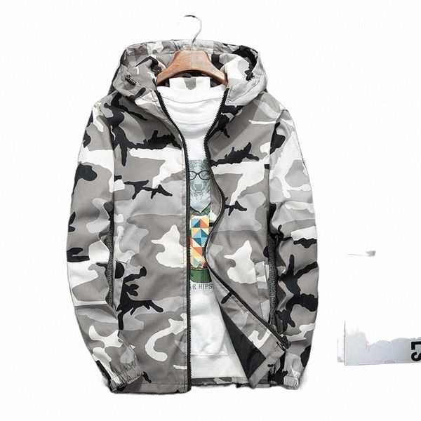 

men's jackets 2021 autumn spring men camouflage male casual slim outer windbreaker long sleeved hiking fitness breathable running coat, Black;brown