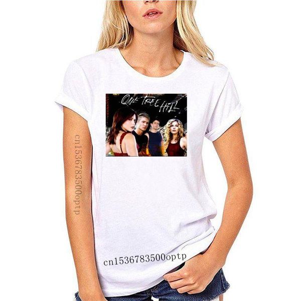 Мужские футболки One Tree Hill Tshirt Season 1 2 3 4 DVD плакат Tee маленькая средняя большая или xl Mens 2022 Fashion Brand футболка O-6%хлопок.