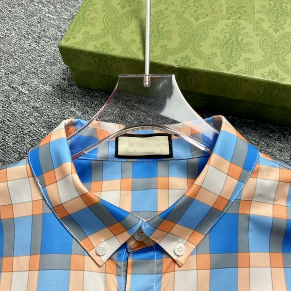 

luxurys designers dress shirt menswear fashion society black men solid color business casual mens long sleeve m-3xl6666, White;black