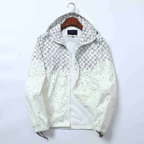 

designer mens jacket 22ss spring and autumn windrunner tee fashion hooded sports windbreaker casual zipper jackets clothing, Black;brown