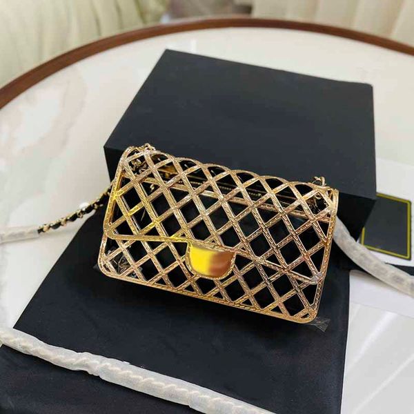

mini flap glitter designer bag golden metal diamond quilting composite bag handbags gold-tone chain hardware lambskin liner zip french