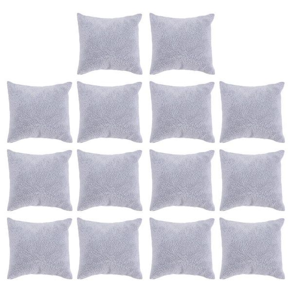 

14pcs jewelry display pillows bracelet display cushion jewelry box lined pillow (grey) cx220418